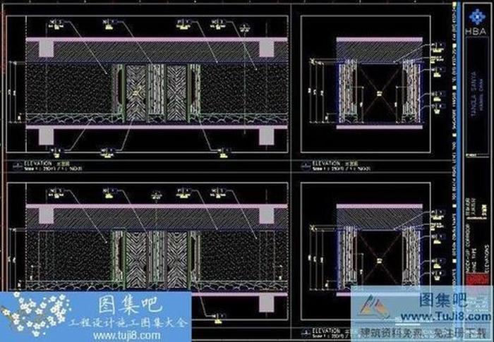 HBA三亞唐拉雅秀樣板間投標(biāo)圖紙