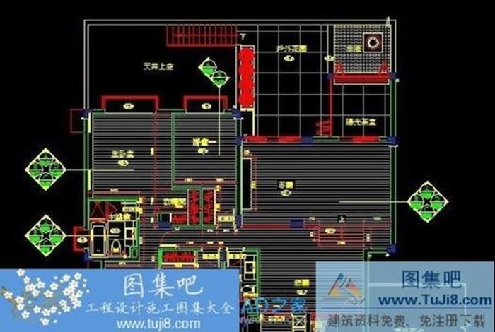 無(wú)錫太湖國(guó)際社區(qū)樣板房B1裝修圖CAD圖紙
