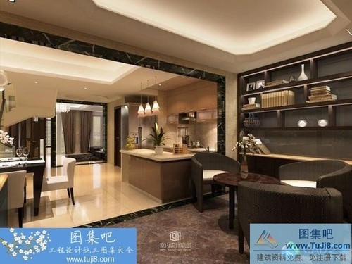 融信寬域私人住宅室內(nèi)裝修CAD圖紙