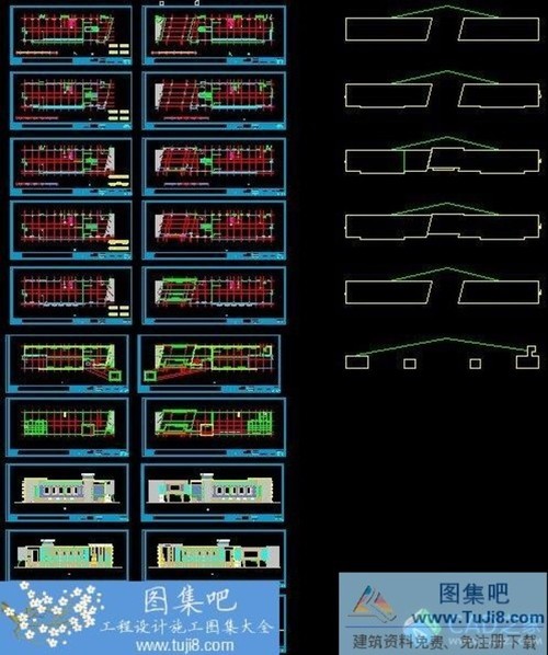 裝飾裝潢材料市場施工圖
