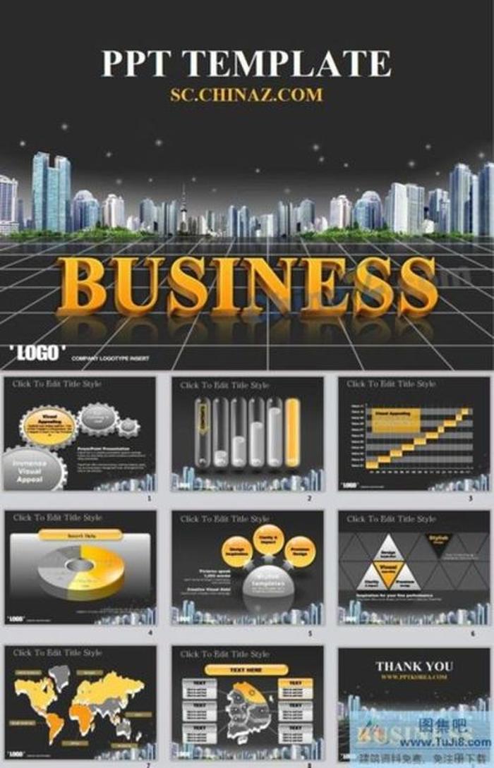 商務貿(mào)易ppt模板下載