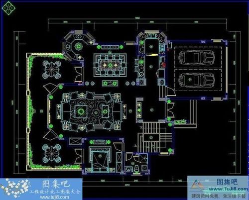 重慶保利高爾夫花園四期北70戶型樣板房施工圖+實(shí)景圖