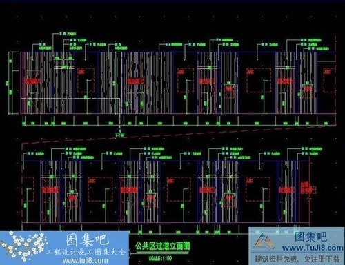 南寧山尚廚房餐廳裝修施工圖及實景圖