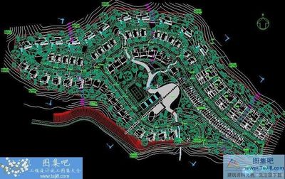 深圳云深處別墅區(qū)方案設(shè)計(jì)CAD施工圖
