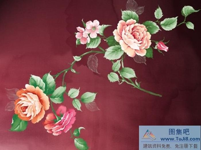 國(guó)韻牡丹PPT模板