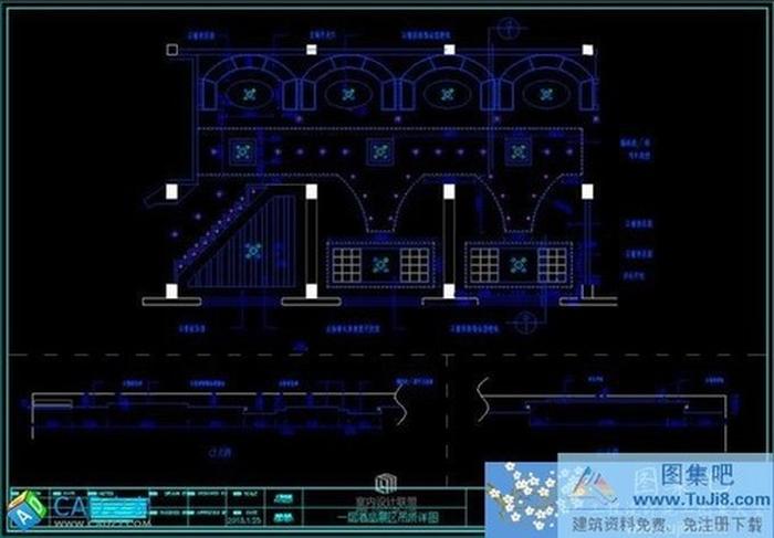 三層3000平方科技樓詳細(xì)施工方案圖