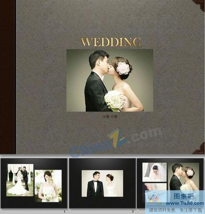結(jié)婚相冊(cè)ppt模板下載