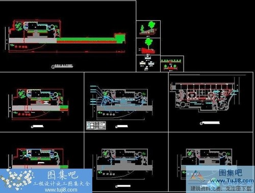 南京華匯康城A區(qū)售樓處環(huán)境景觀施工圖