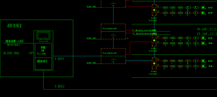 智能疏散系統(tǒng)圖設(shè)計(jì)院專用.dwg