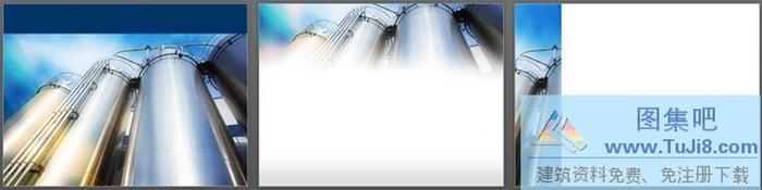 化工廠背景工業(yè)PPT模板下載