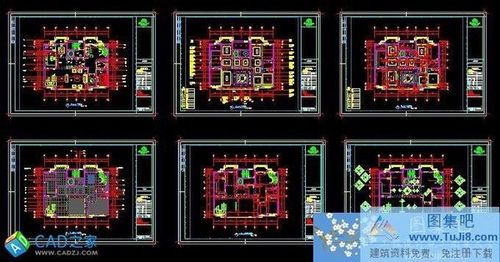 金螳螂太倉朱公館現(xiàn)代中式施工圖+實景圖