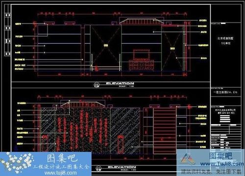 蘇州九龍北京觀塘別墅512單位CAD施工圖及效果圖