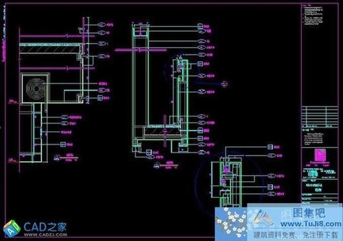 順德喜來登酒店娛樂區(qū)水中花夜總會施工圖