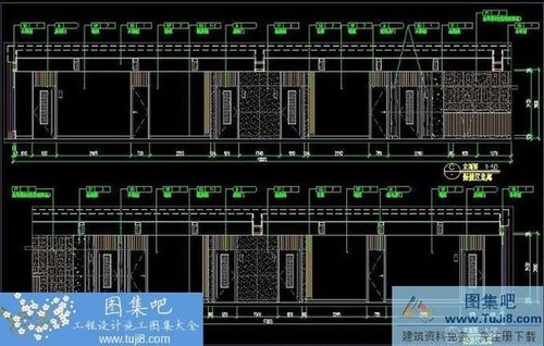 恒安戴斯酒店茶樓室內(nèi)施工圖+效果圖