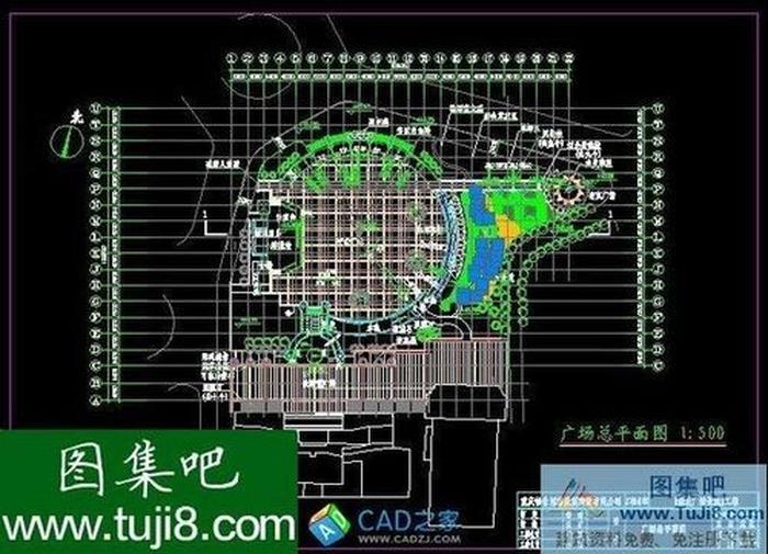 重慶怡佳園林渝北廣場部分施工圖CAD圖紙