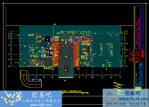 CCD福州市萬達(dá)威斯汀酒店公共部分施工圖及效果圖