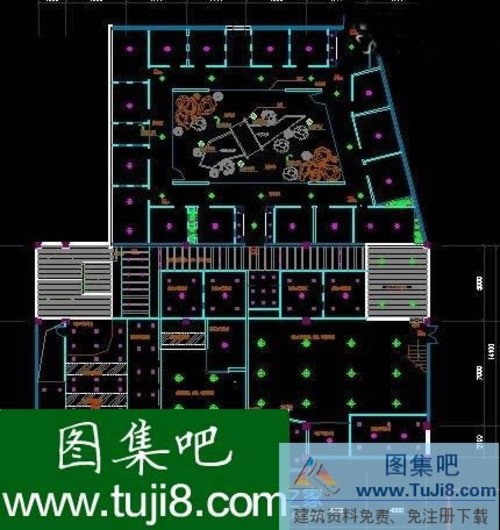 某咖啡廳室內(nèi)裝修施工詳圖