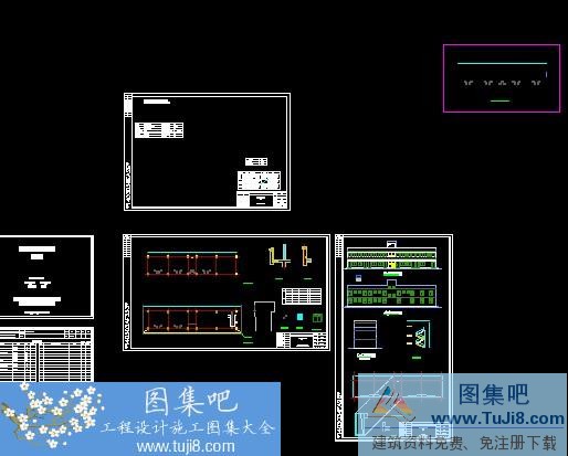 綜合生產(chǎn)用房建筑施工圖