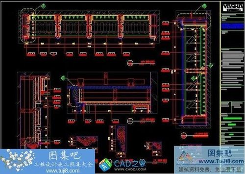 威尼斯別墅樣板房B3-4Q房型施工圖+效果圖