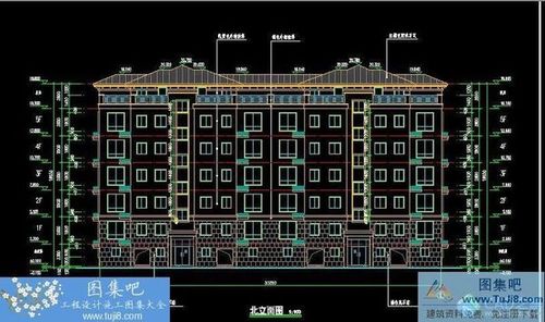 地中海風(fēng)格多層住宅建筑設(shè)計(jì)圖