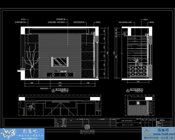 深圳寶安曦城別墅施工圖附效果圖