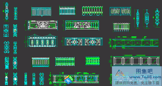 一些有用的鐵藝欄桿圖庫(kù)
