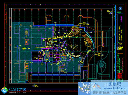 海瑞吉紅塔大酒店公共區(qū)域及總統(tǒng)套房施工圖