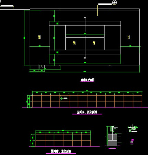 網(wǎng)球場(chǎng)施工CAD大樣圖dwg格式.rar