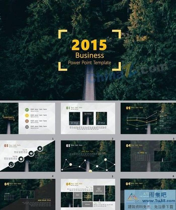 暖森背景商務(wù)工作匯報ppt模板