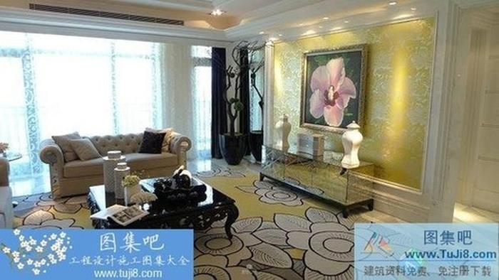 邱德光作品豪華樣板房L3樣板房施工圖