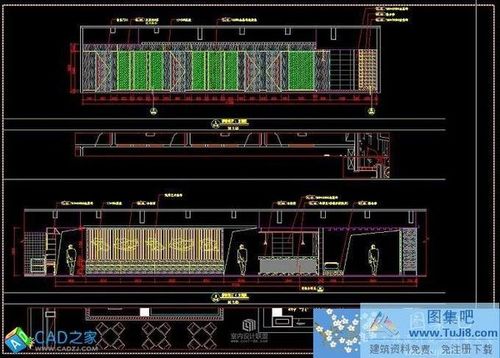 歡盈商業(yè)廣場二層美食城施工裝飾設(shè)計(jì)圖紙