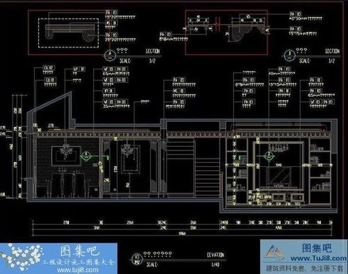 自在天出品唯美的新古典主義別墅施工圖效果圖