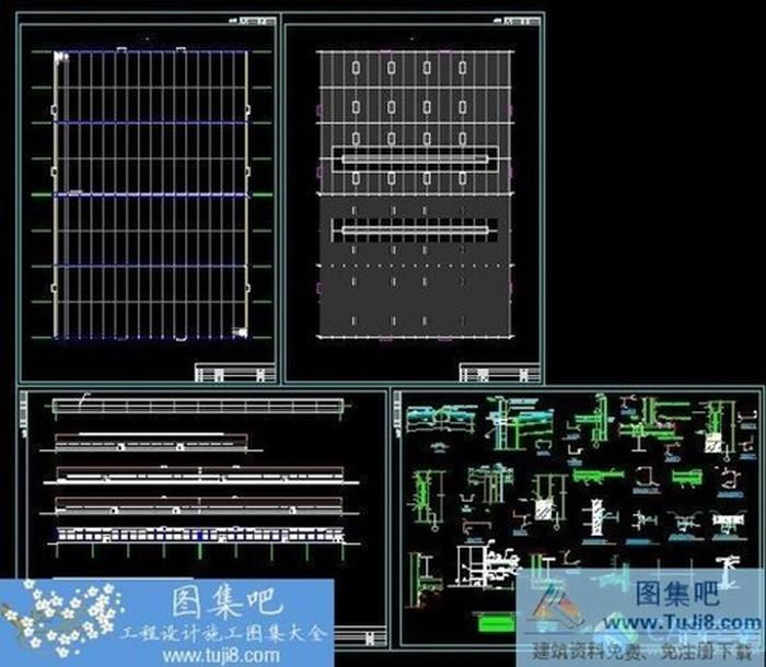 某門式剛架廠房建筑施工圖