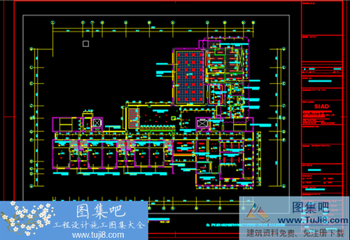 蘇州吳江樂齡公寓施工圖CAD圖紙