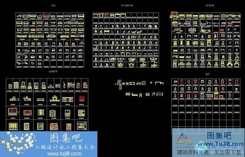 家具立面圖 沙發(fā) 桌子 椅子 鏡子 花幾 柜子 床 電視柜 櫥