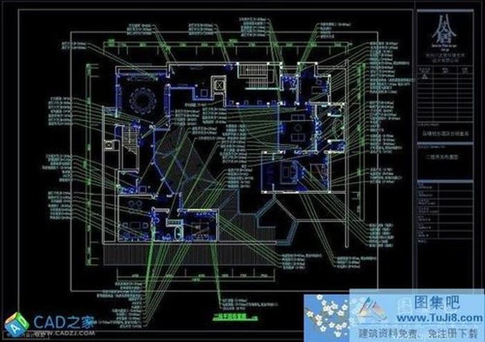 烏鎮(zhèn)枕水酒店總統(tǒng)套房全套施工圖及效果圖