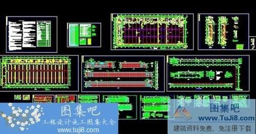 某機械廠房工程CAD施工圖