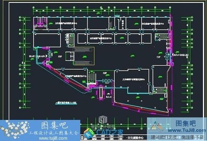 某省會文化創(chuàng)意中心石材幕墻裝飾工程設(shè)計圖