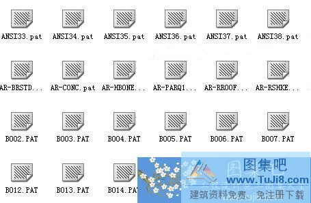 AutoCAD填充圖案979個