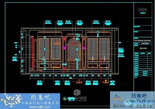 湖南衡陽歐式復古詳細CAD施工圖
