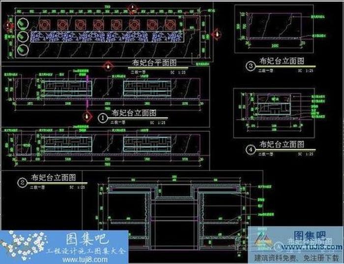 平頂山建國(guó)迎賓館室內(nèi)全套施工圖及效果圖
