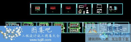 某小型宿舍樓建筑結(jié)構(gòu)圖