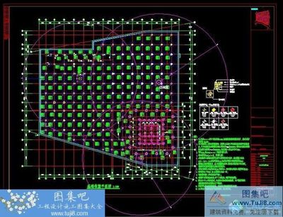 某廣場塔吊基礎(chǔ)設(shè)計圖