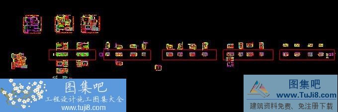 江陰陽光國際美式風(fēng)格平立面室內(nèi)施工圖