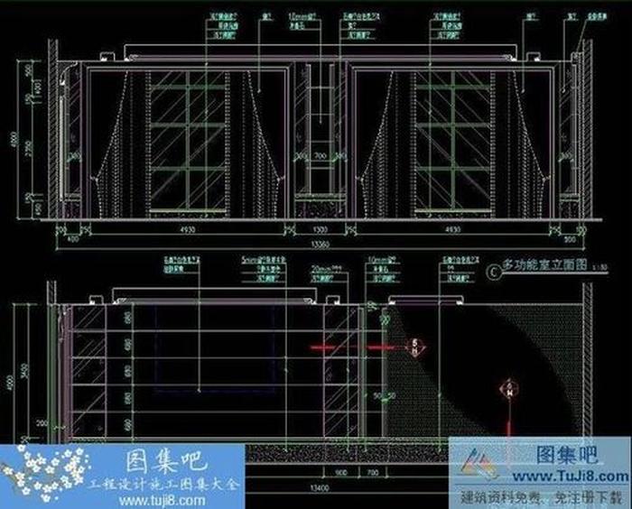 集美組中山愉景半島售樓部裝修設(shè)計圖紙