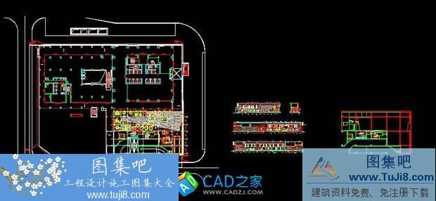 梁志天金中環(huán)售樓處CAD詳細施工圖