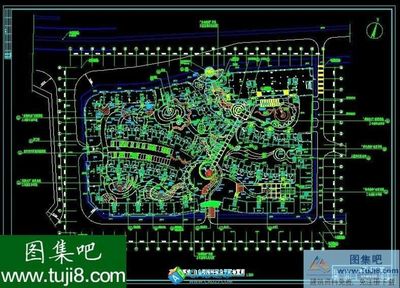 重慶芳草地自由港灣樓盤景觀設(shè)計全套施工圖