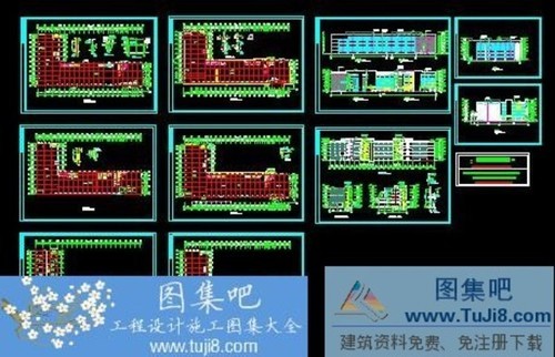 某廠房生產(chǎn)大樓建筑施工圖