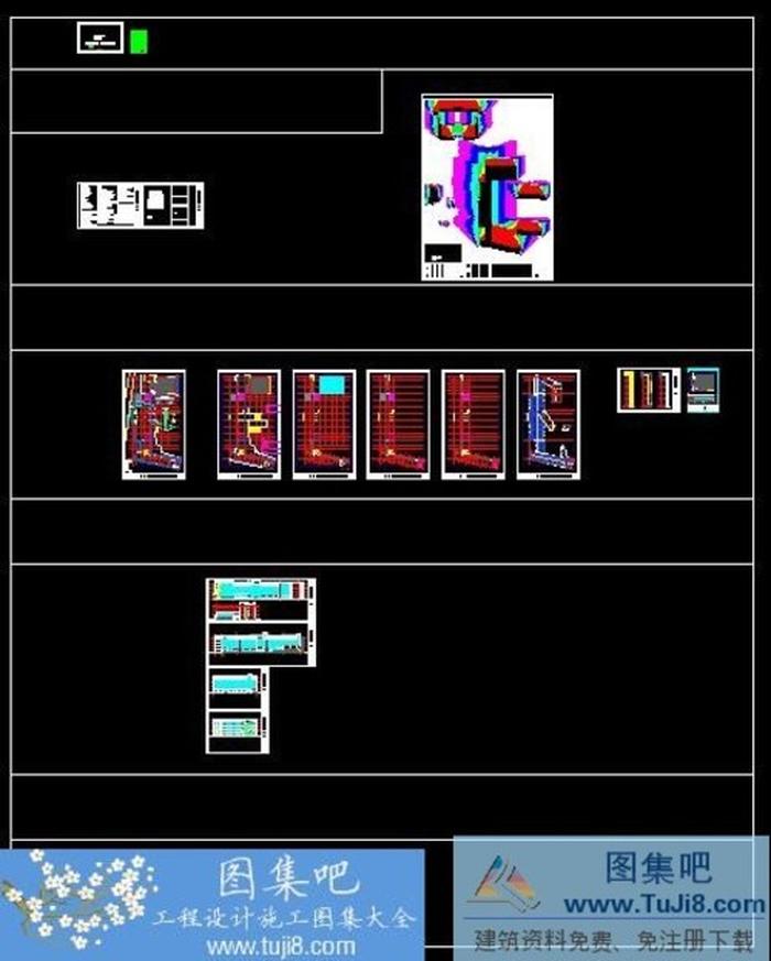 某五層教學(xué)樓施工圖紙