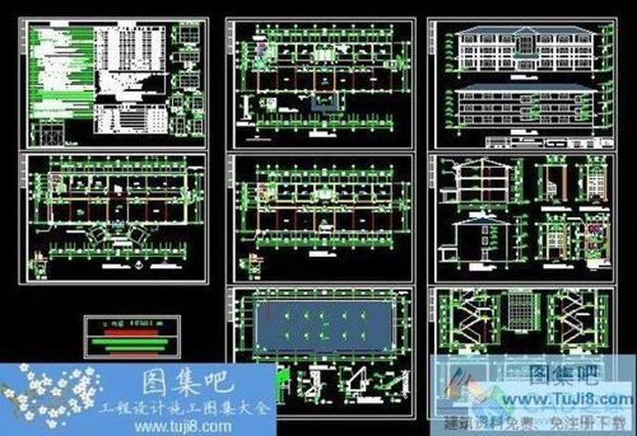 某化工廠綜合樓建筑施工圖